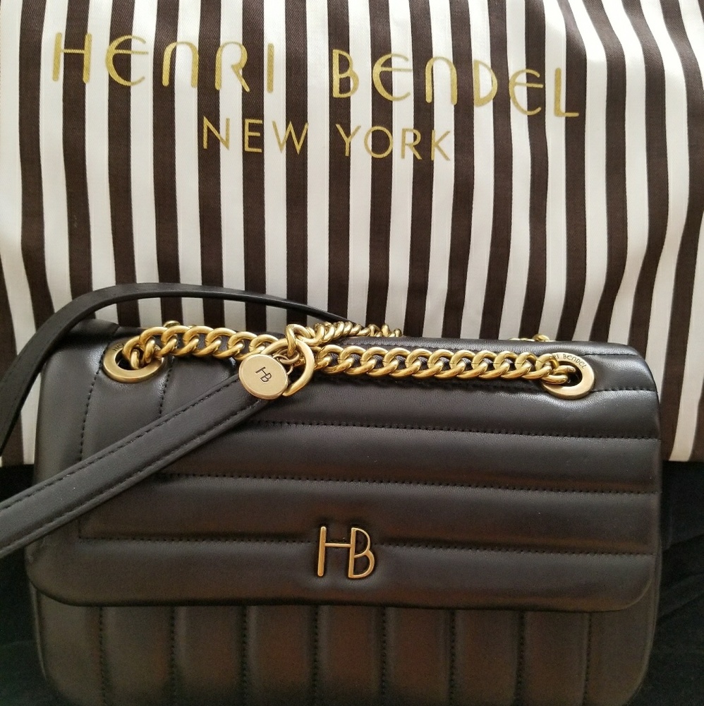 Henri Bendel Black 712 Shoulder Bag